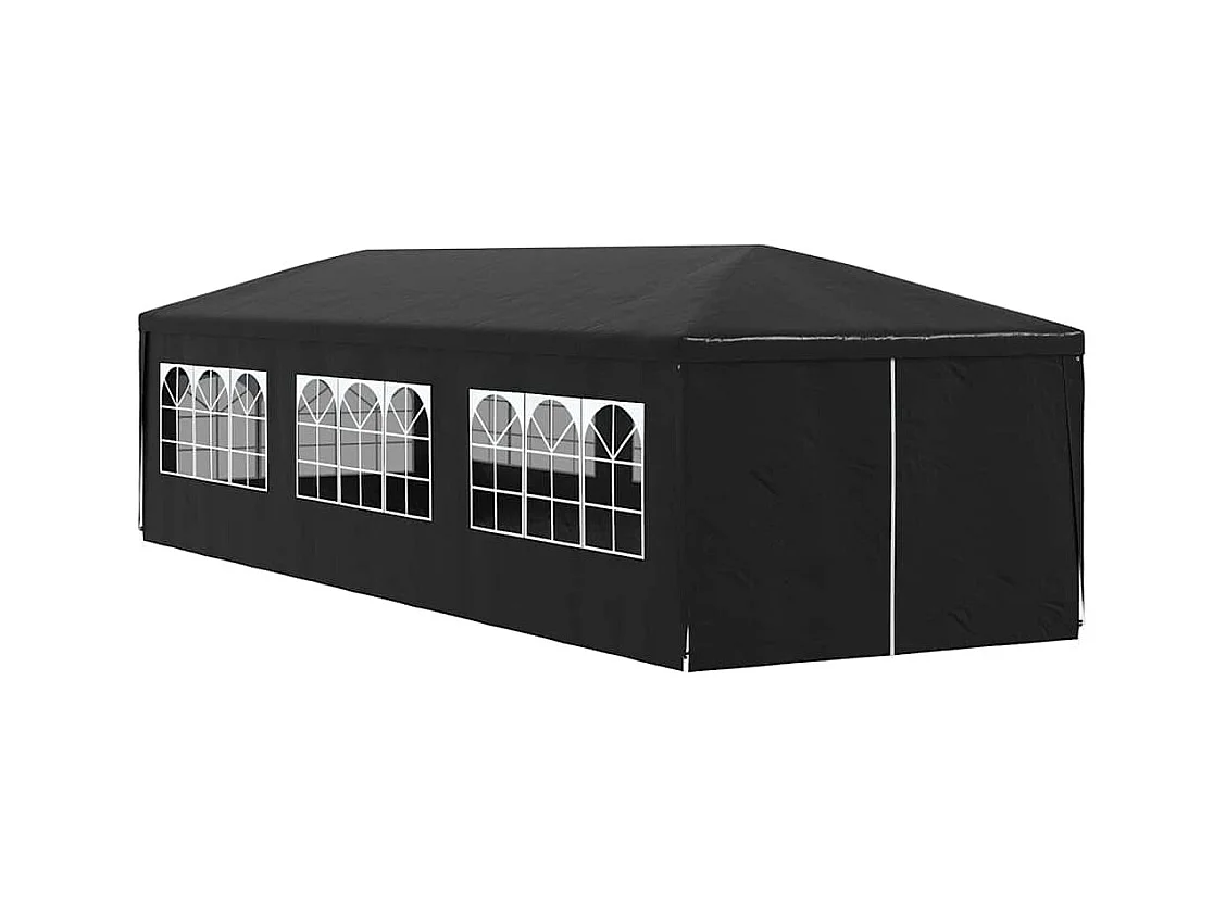 Tente de réception 3x9 m Anthracite