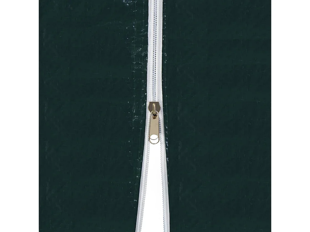 Carpa de recepción verde de 3 x 9 m