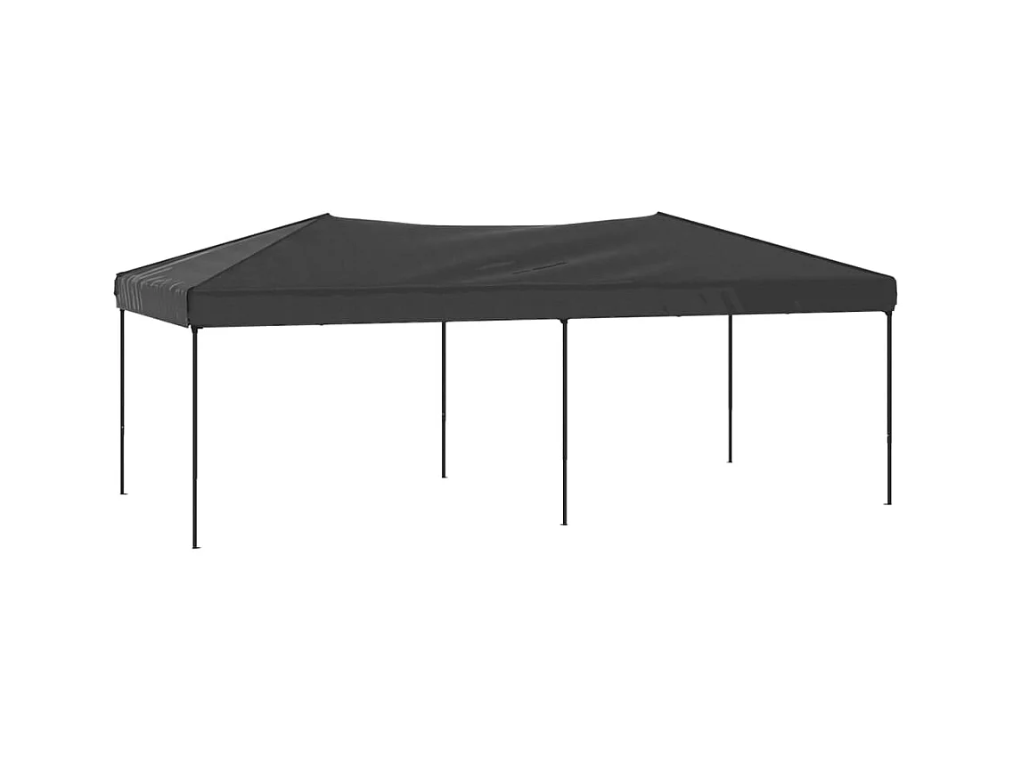 Carpa de recepción plegable antracita 3x6 m