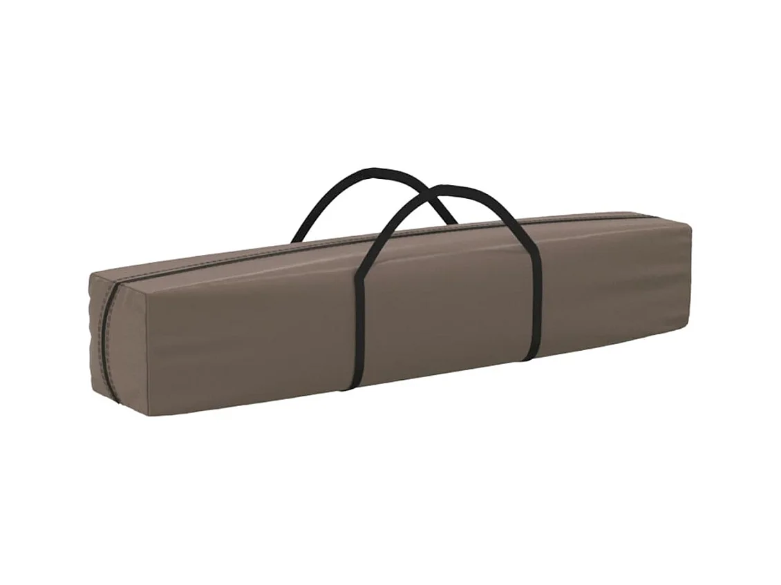 Carpa de recepción plegable Taupe 3x3 m