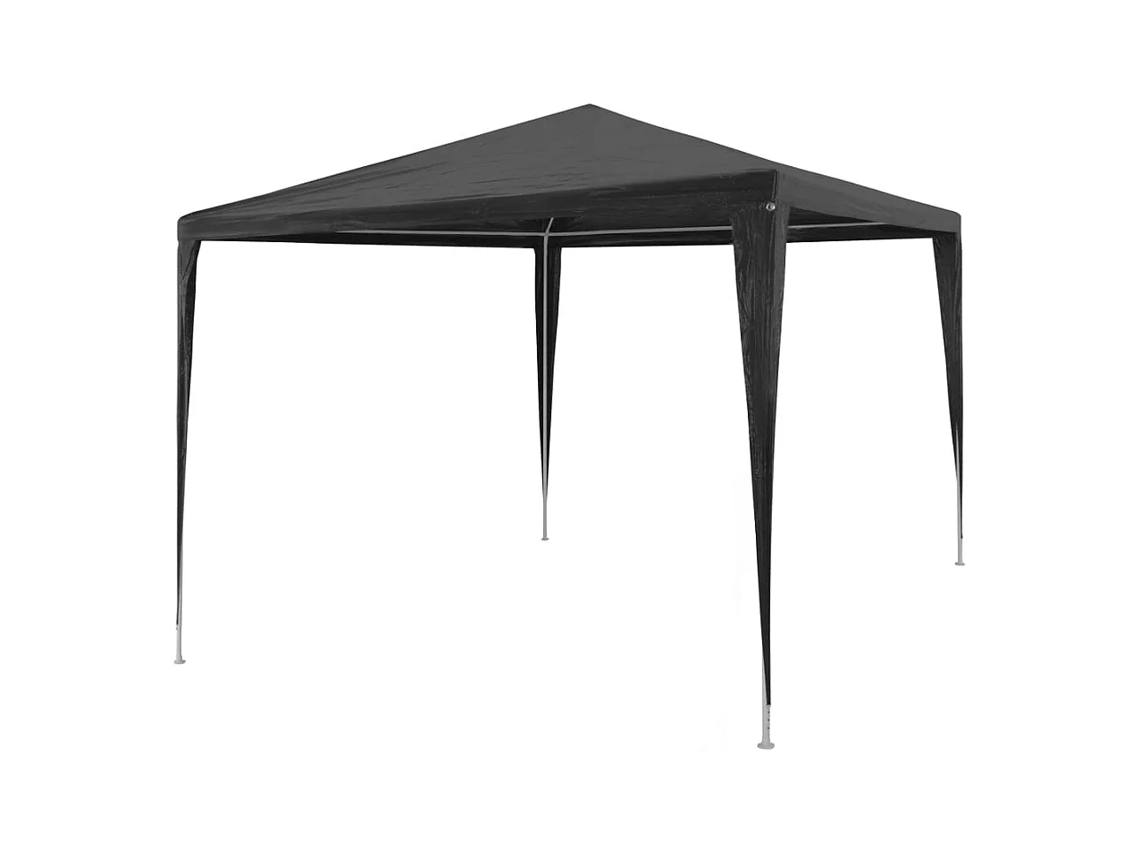 Carpa de recepción 3x3 m PE Antracita