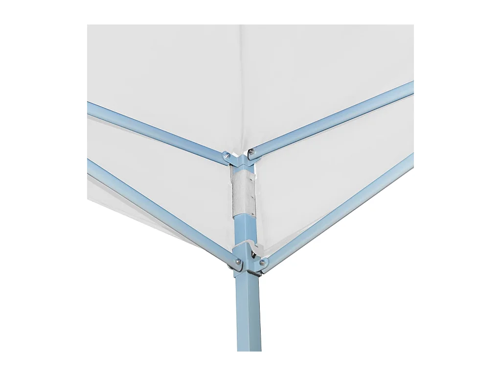 Carpa de recepción plegable 3x9 m Blanca