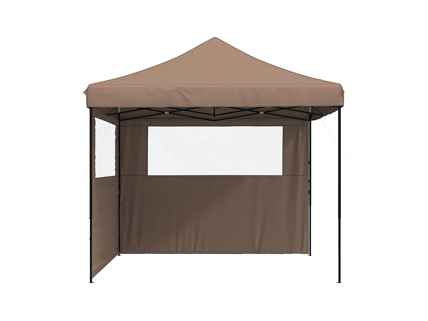 Carpa de recepción plegable emergente con 2 paredes laterales