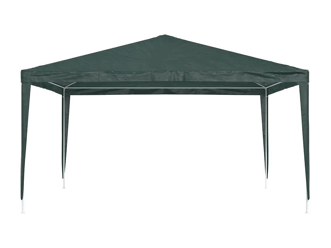 Carpa de recepción profesional 4x4 m Verde 90 g/m²