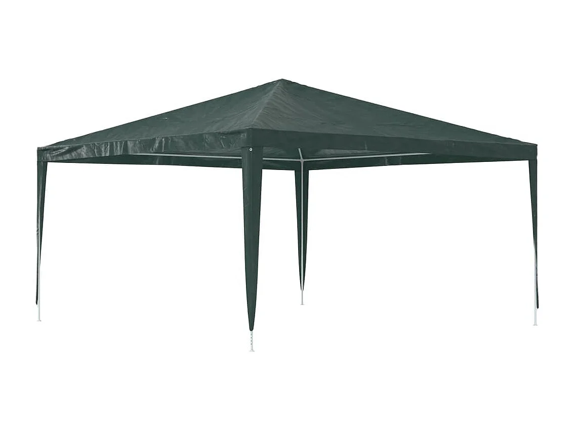 Carpa de recepción profesional 4x4 m Verde 90 g/m²