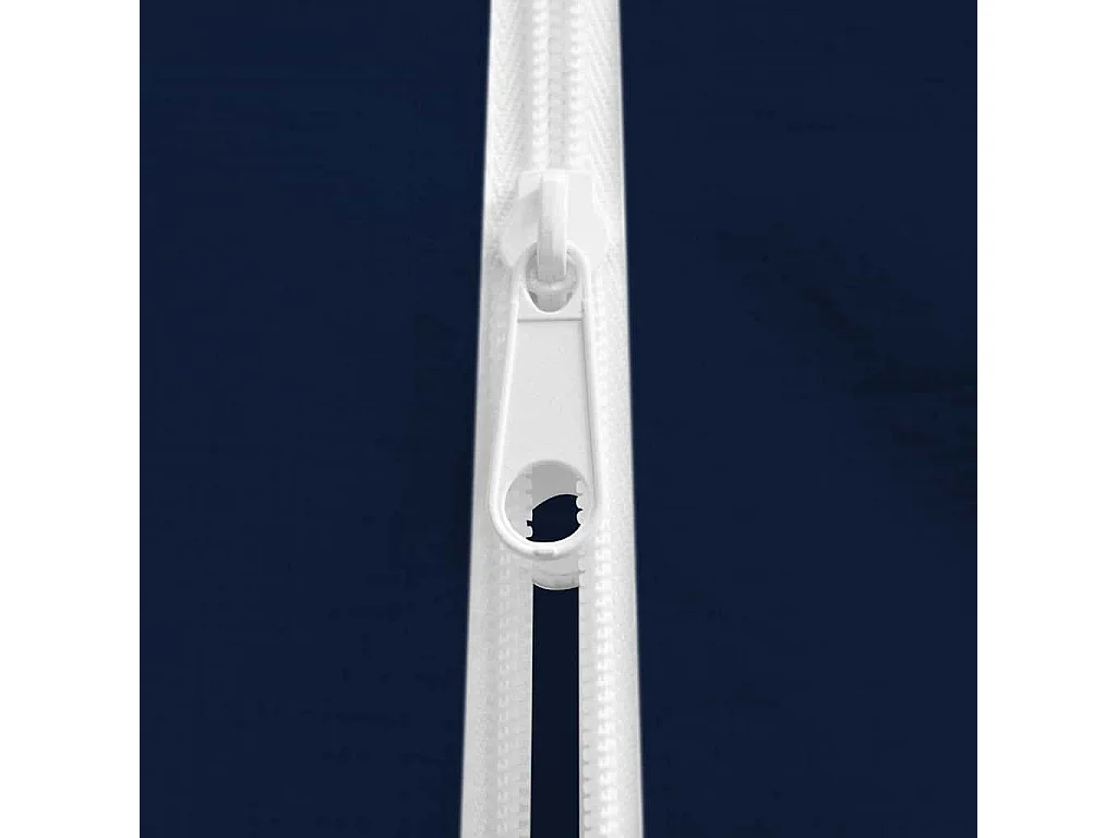 Tenda per feste con pareti laterali 2,5x2,5 m Blu 90 g/m²