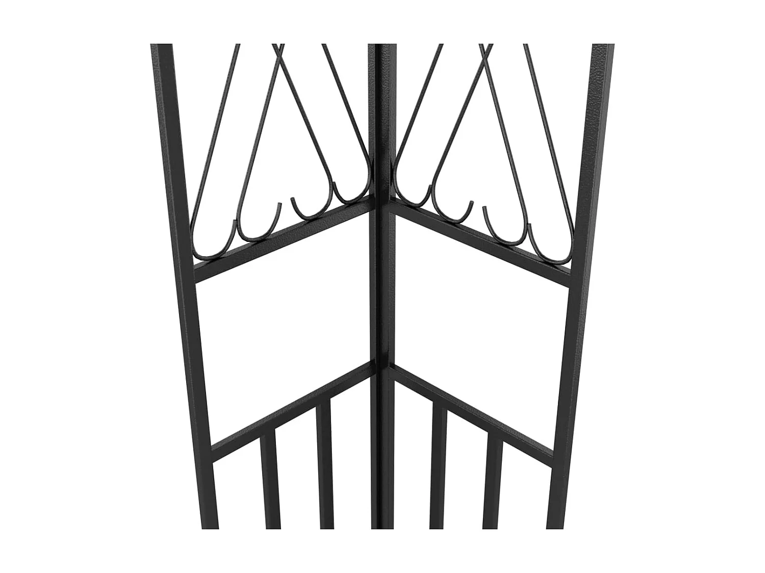 Gazebo con guirnalda de luces LED 3x3 m Tela Crema