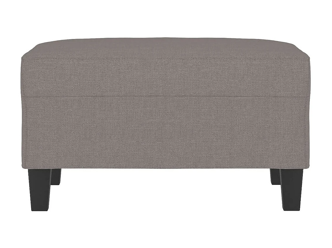 Repose-pied Taupe 70x55x41 cm Tissu