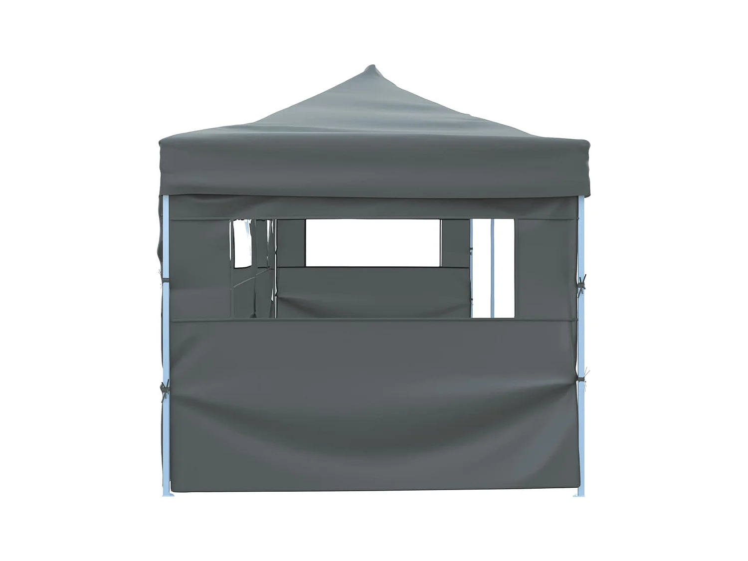 Carpa de recepción plegable con 5 paredes 870x291x315 cm Antracita