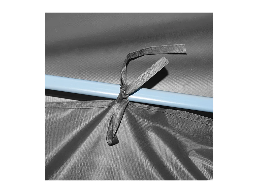 Carpa de recepción plegable con 5 paredes 870x291x315 cm Antracita