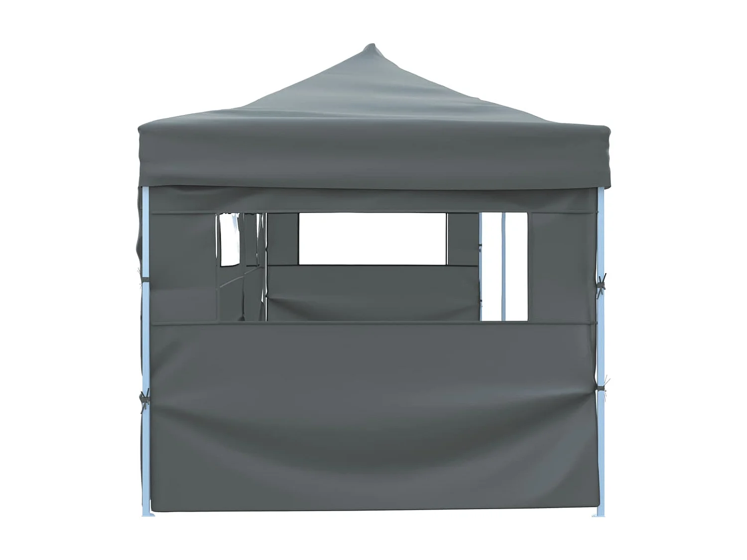 Carpa de recepción plegable con 5 paredes 870x291x315 cm Antracita