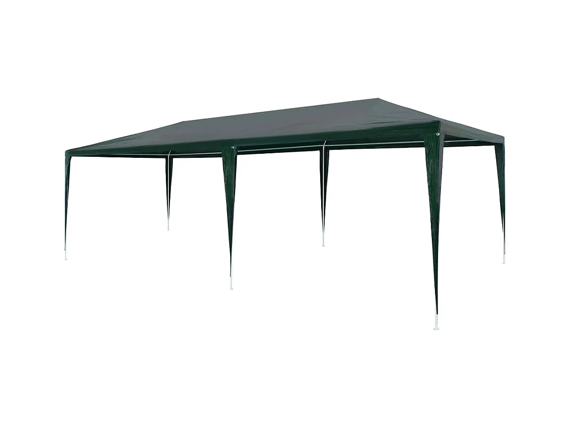 Empfangszelt 3x6 m PE Grün