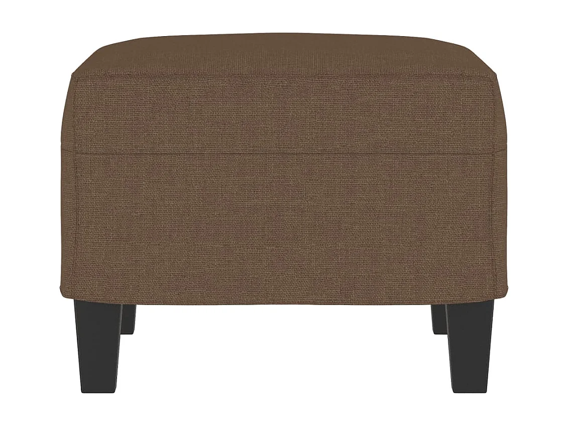 Repose-pied Marron 60x50x41 cm Tissu