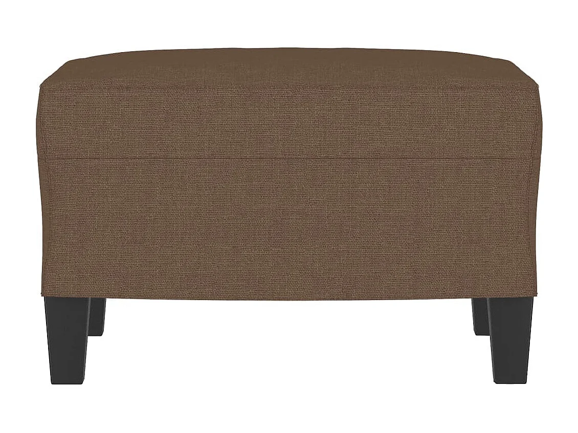 Repose-pied Marron 60x50x41 cm Tissu