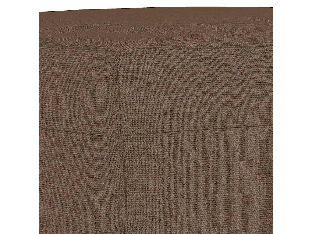 Repose-pied Marron 60x50x41 cm Tissu