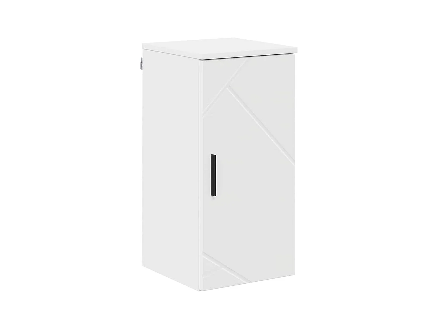 Conjunto de muebles de baño con cajón 5 piezas blanco