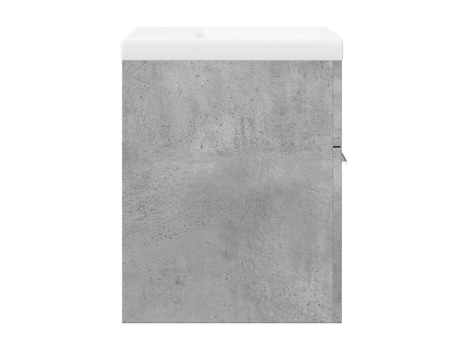 2-delige badkamermeubelset betongrijs
