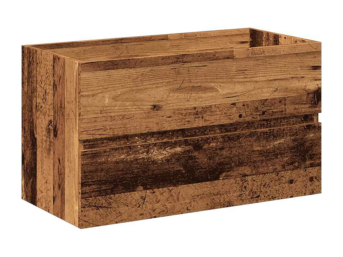 Conjunto de muebles de baño de madera de ingeniería