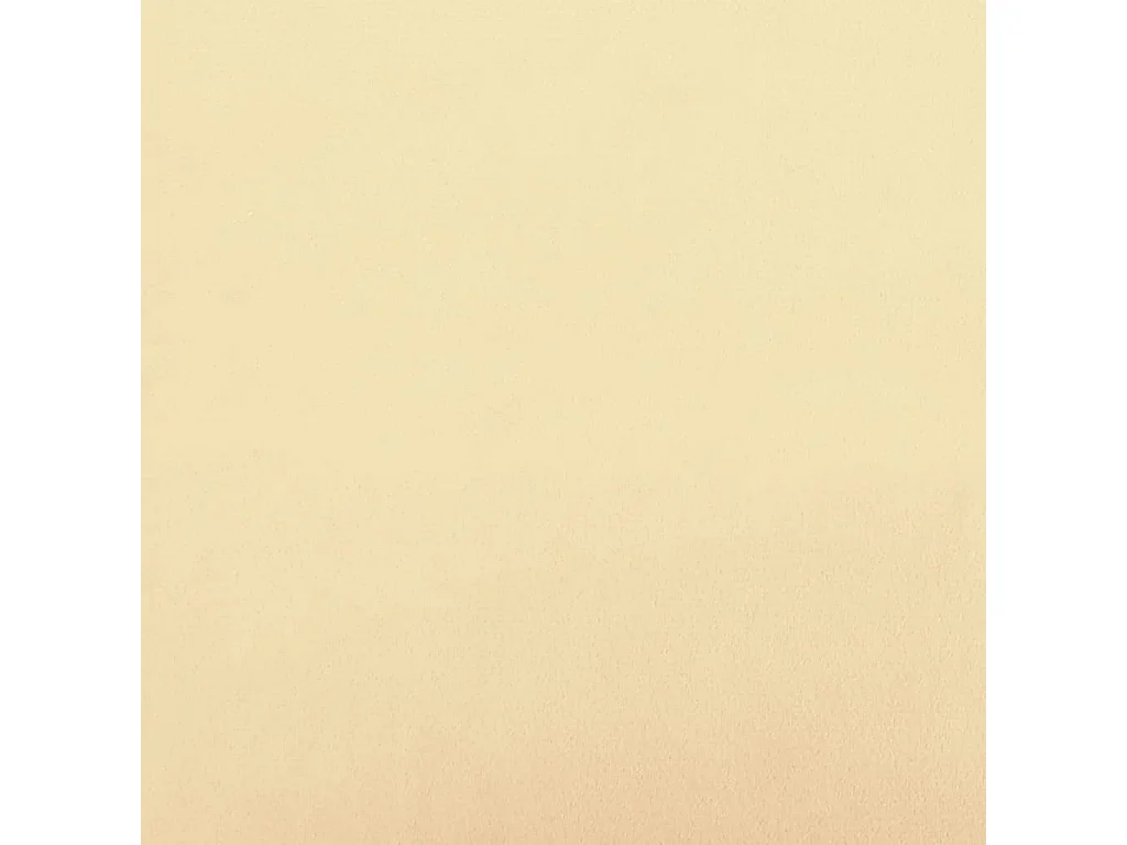 Poggiapiedi Crema 78x56x32 cm Velluto