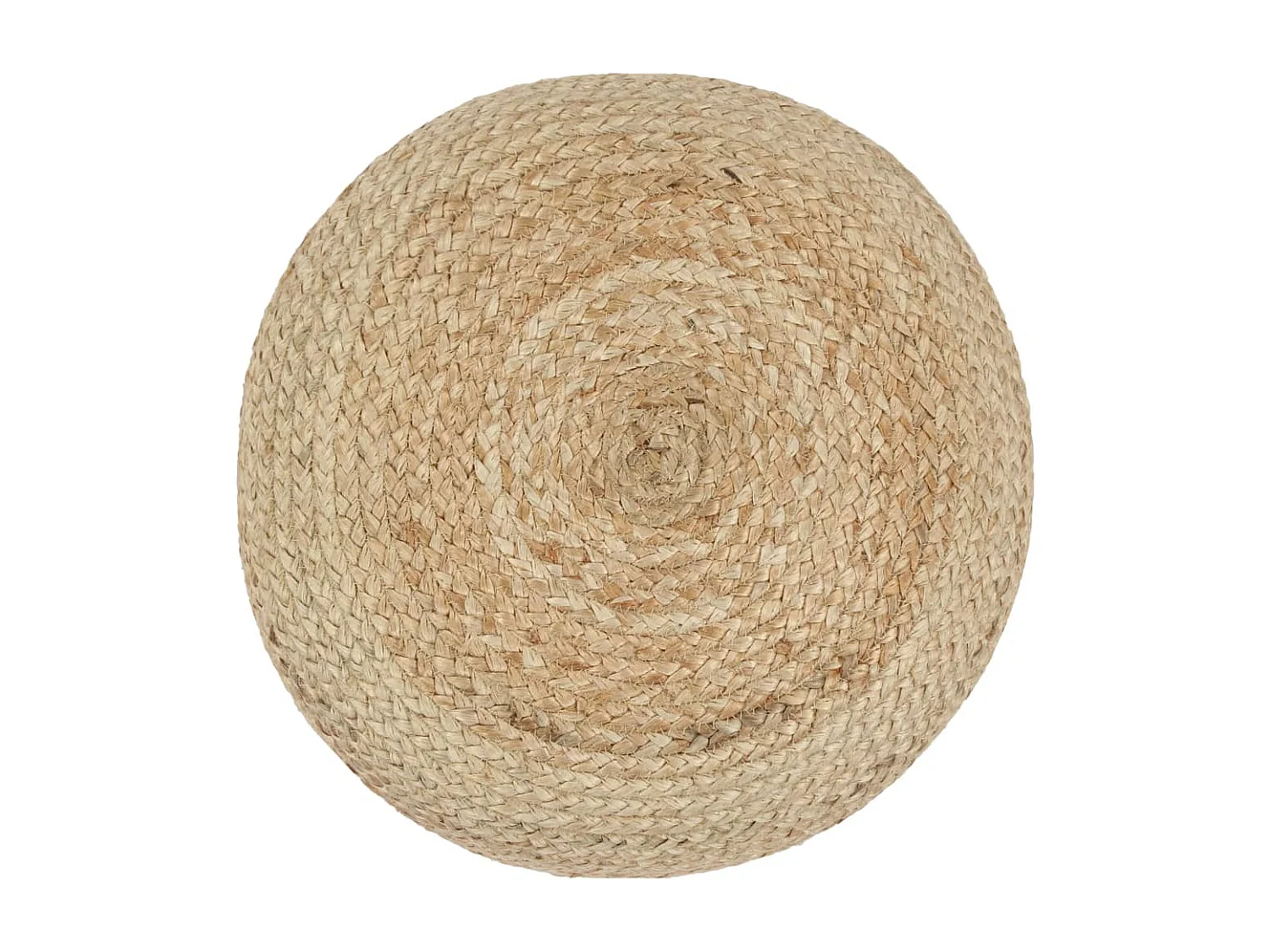 Pouf fatto a mano 45 x 30 cm in juta