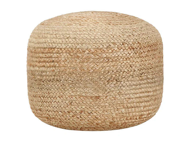 Pouf fatto a mano 45 x 30 cm in juta