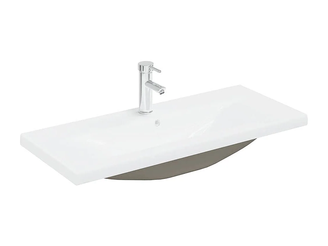 Ensemble de meubles de salle de bain 2 pcs chêne sonoma
