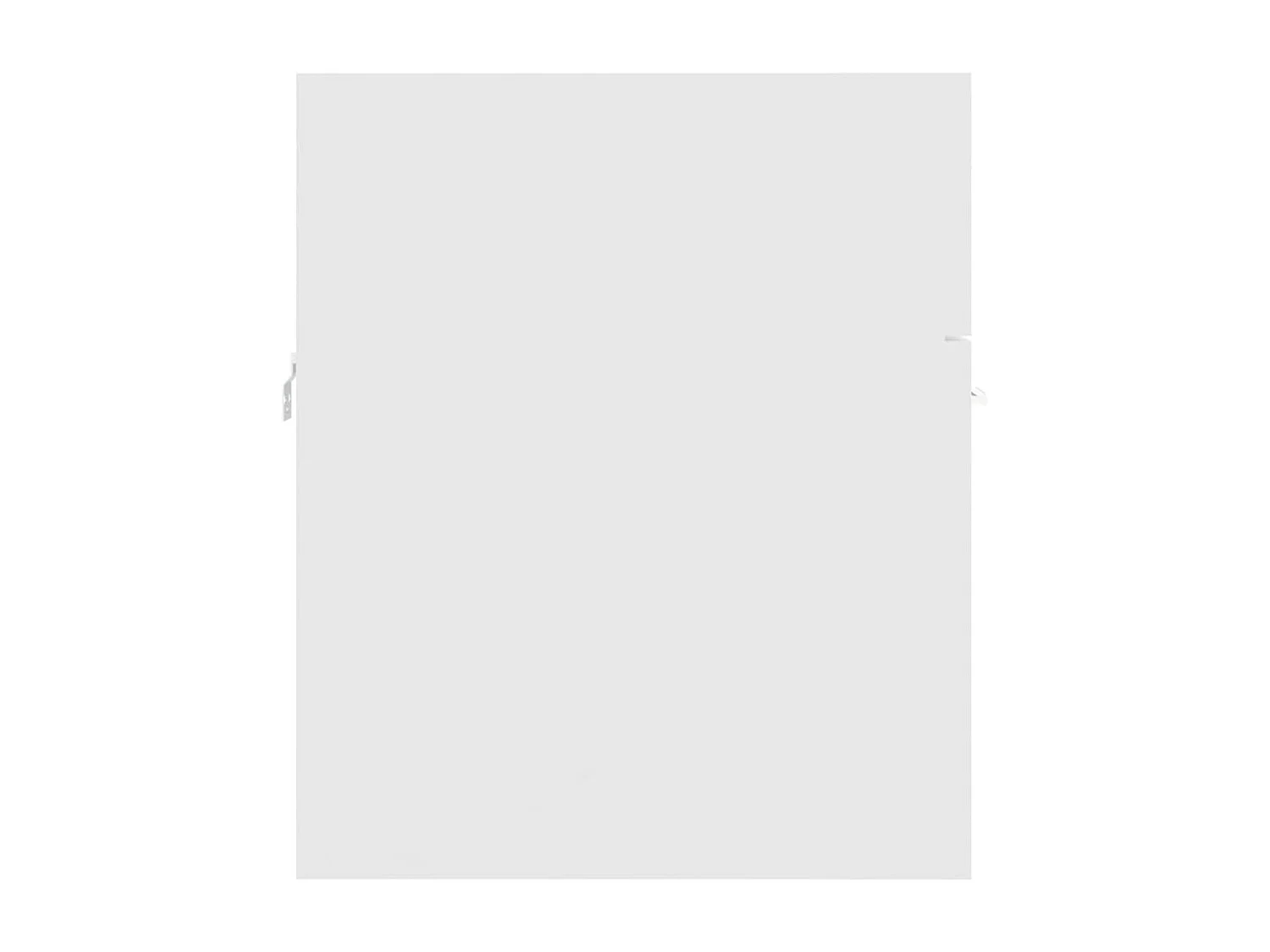 Conjunto de muebles de baño de aglomerado blanco