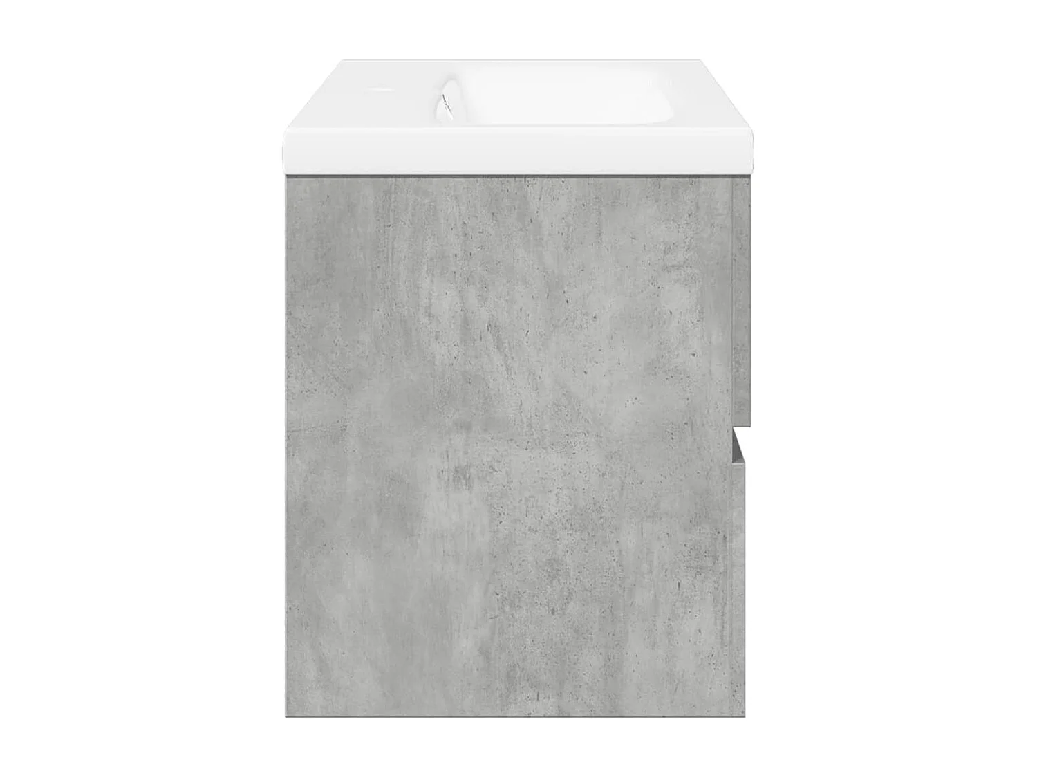 2-delige badkamermeubelset betongrijs