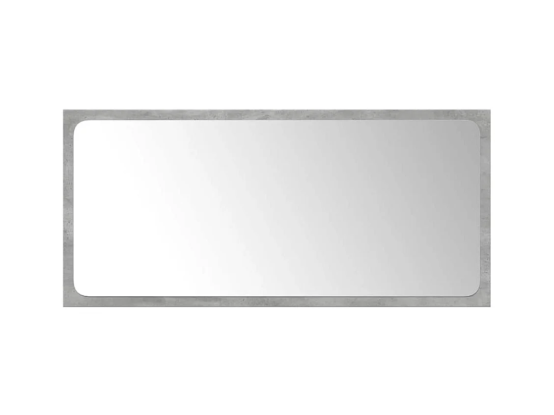 Set di mobili da bagno 3 pezzi grigio cemento