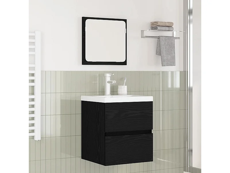 Ensemble de mobilier de salle de bain avec tiroir 3 pcs