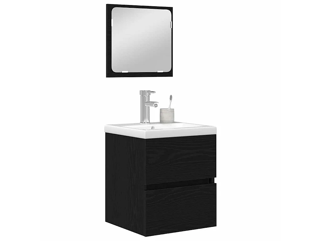 Set di mobili da bagno con cassetto 3 pezzi