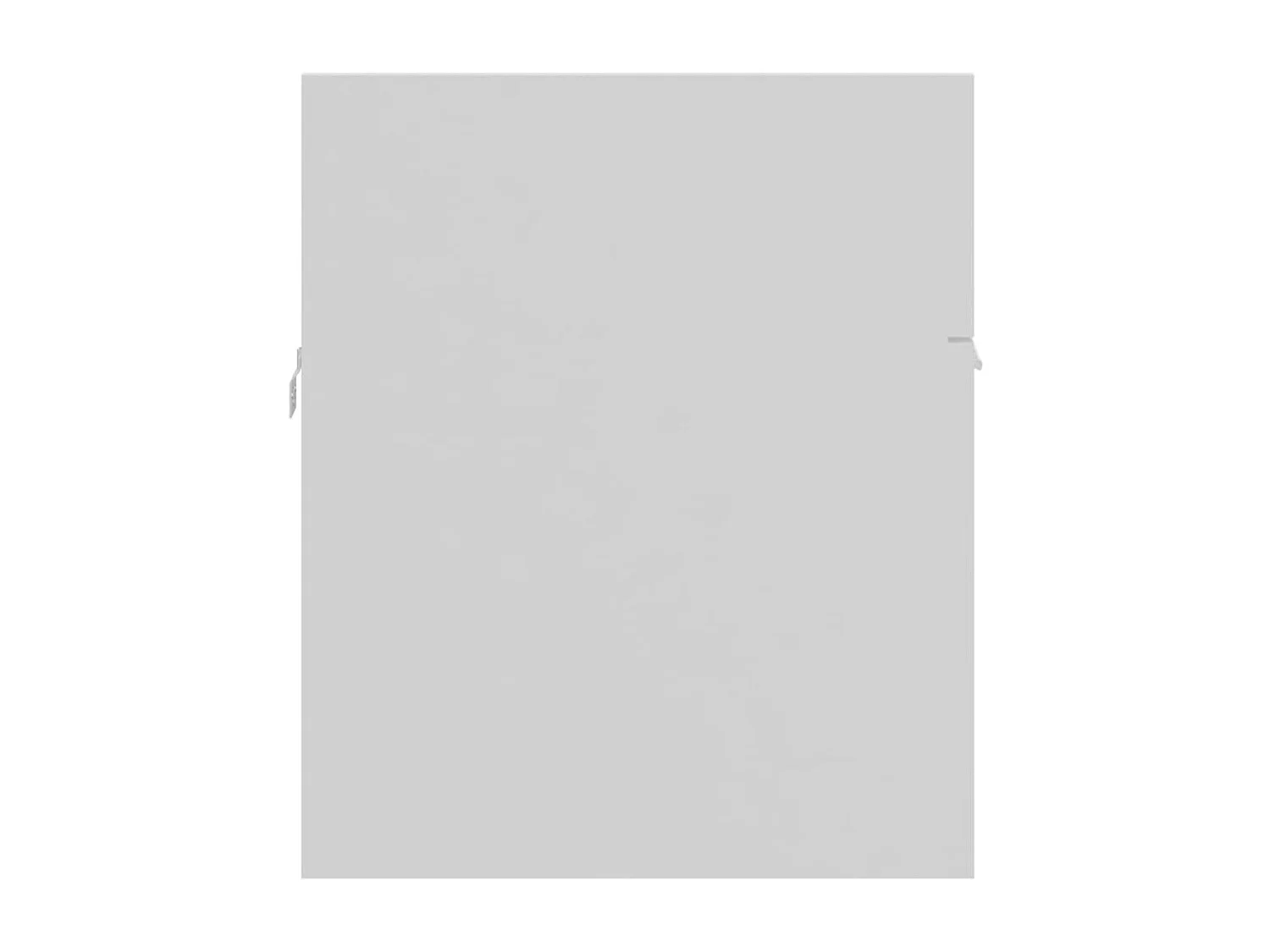 Ensemble de meubles de salle de bain Blanc Bois d'ingénierie