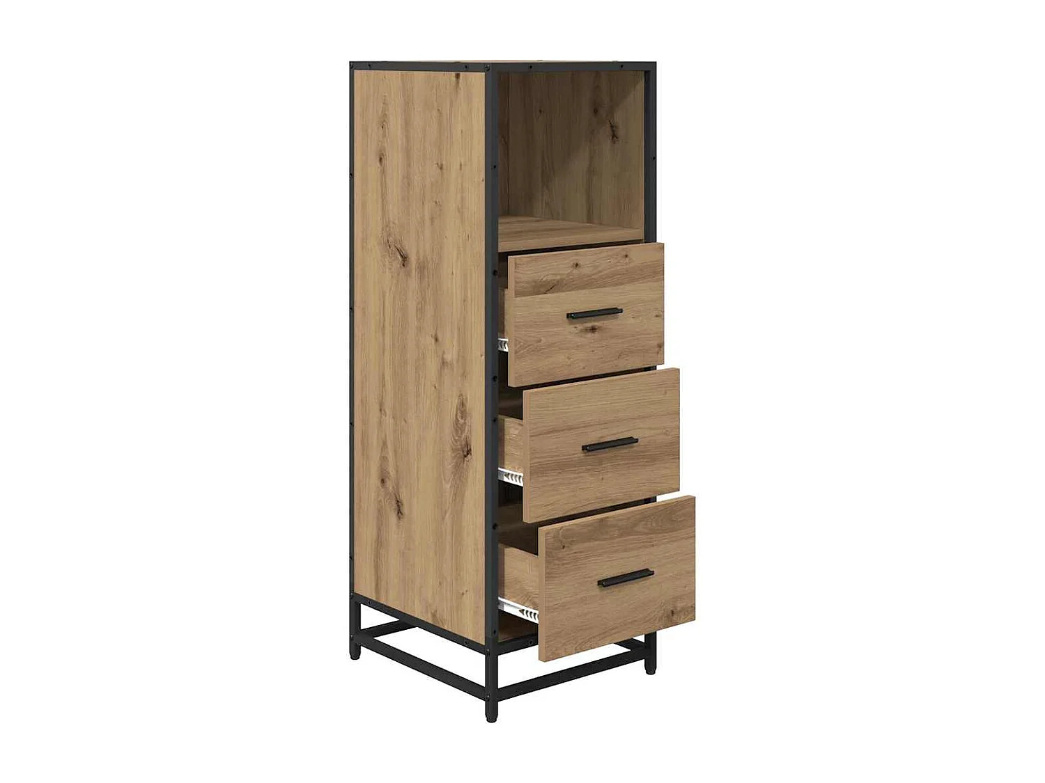 Mueble de baño de roble artesanal 35 x 37,5 x 100 cm