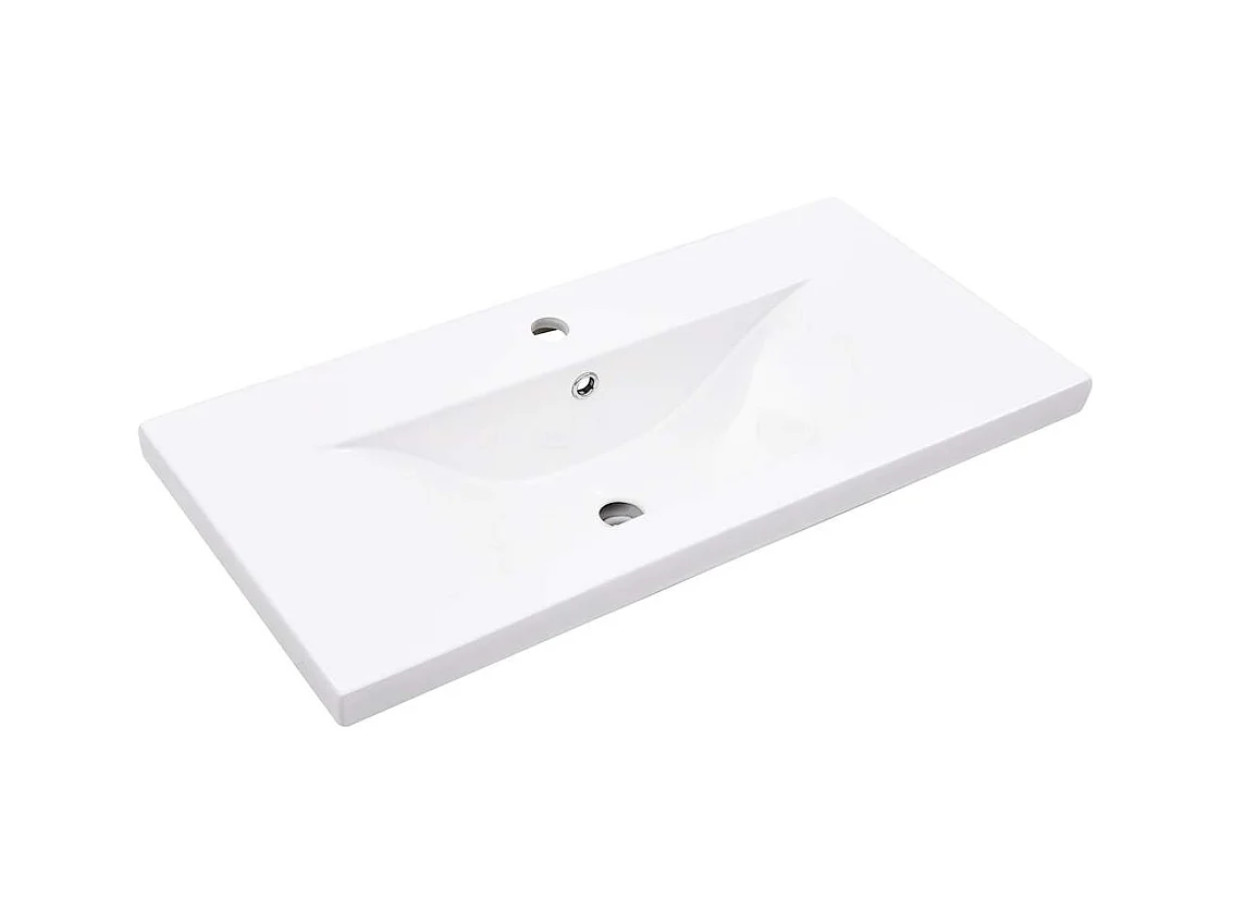 Conjunto de muebles de baño de 2 piezas de madera de ingeniería