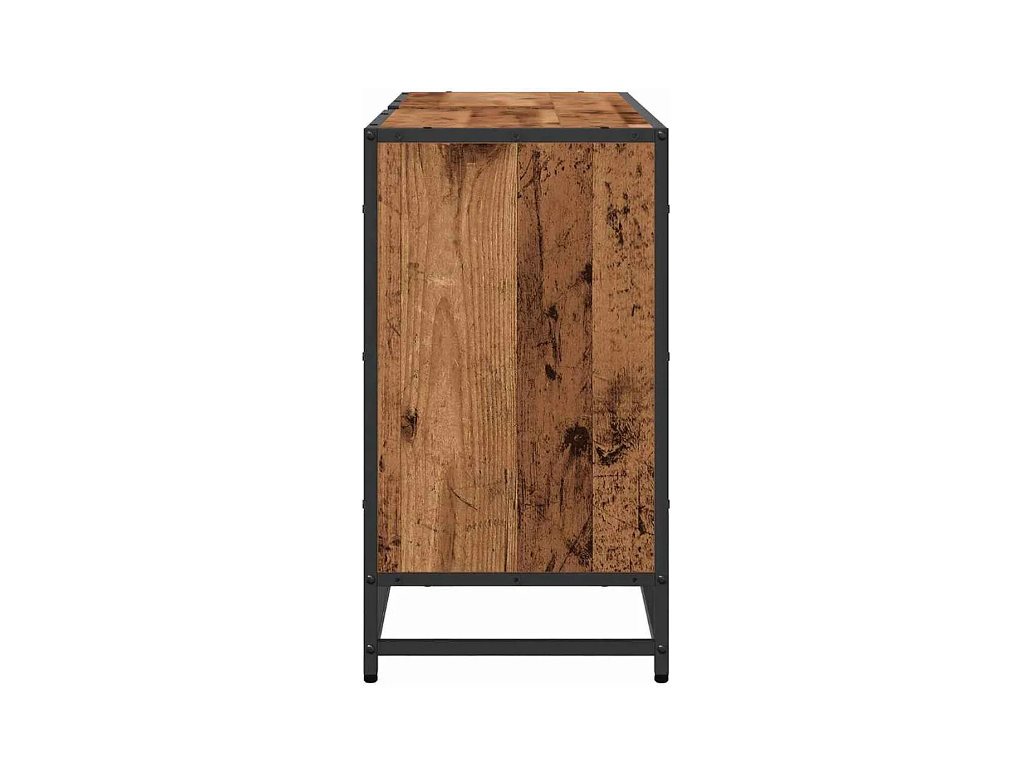 Meuble de Lavabo de Salle de Bain Bois ancien 90 x 33 x 60 cm
