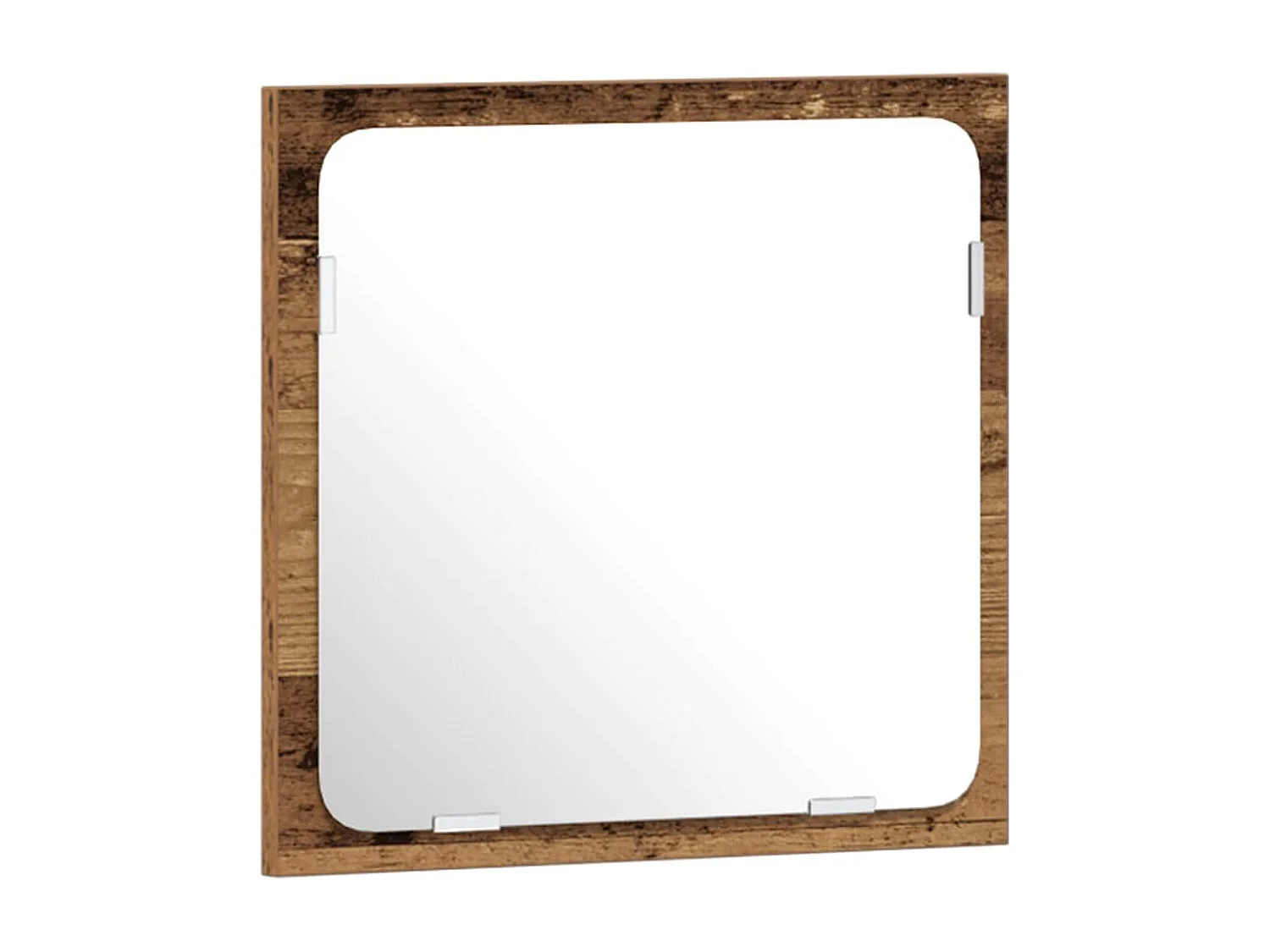 Set di mobili da bagno 3 pezzi in legno anticato