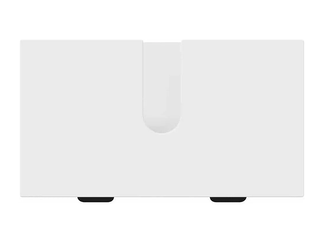 Conjunto de mueble de baño con cajón 2 piezas Blanco