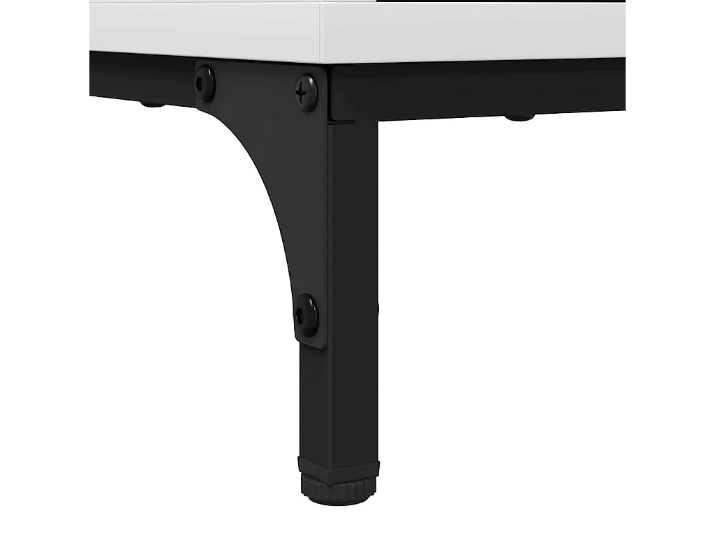 Conjunto de mueble de baño con cajón 2 piezas Blanco