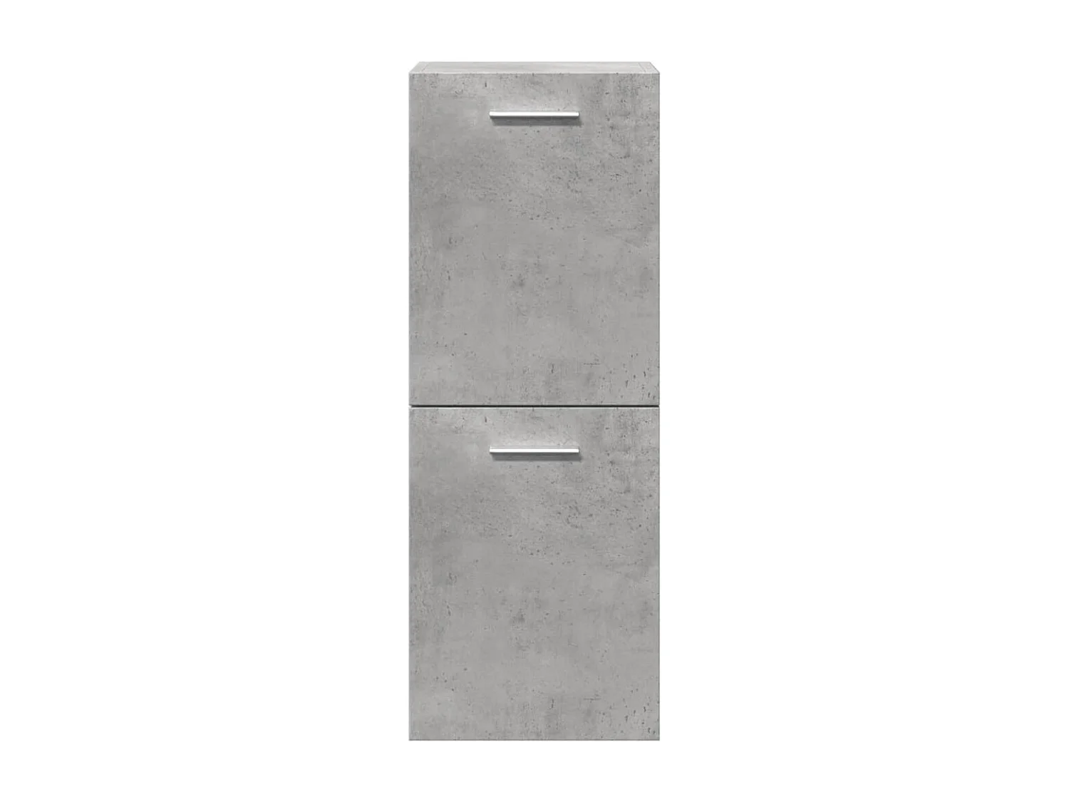 4-delige badkamermeubelset betongrijs