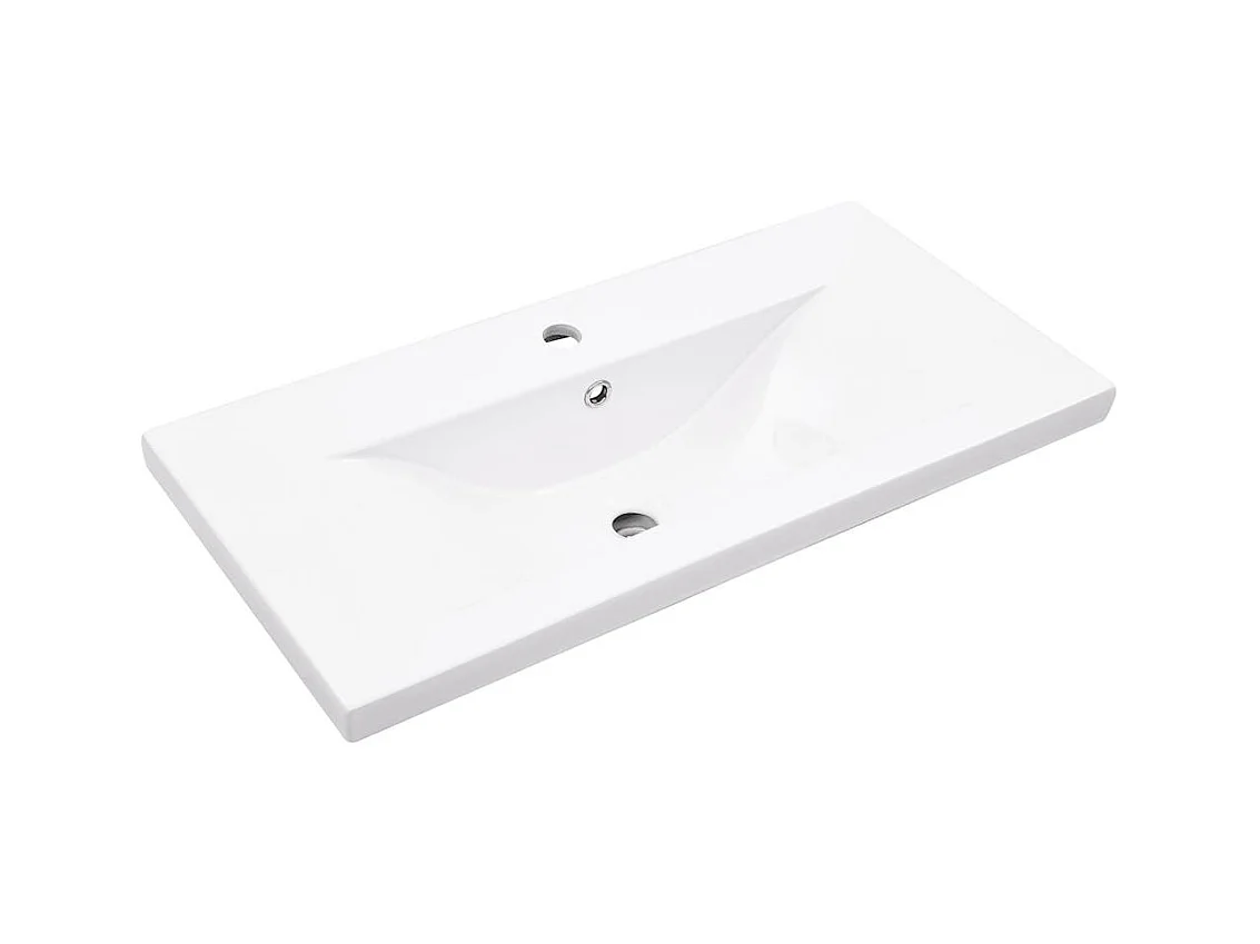 Conjunto de muebles de baño de 2 piezas de madera de ingeniería