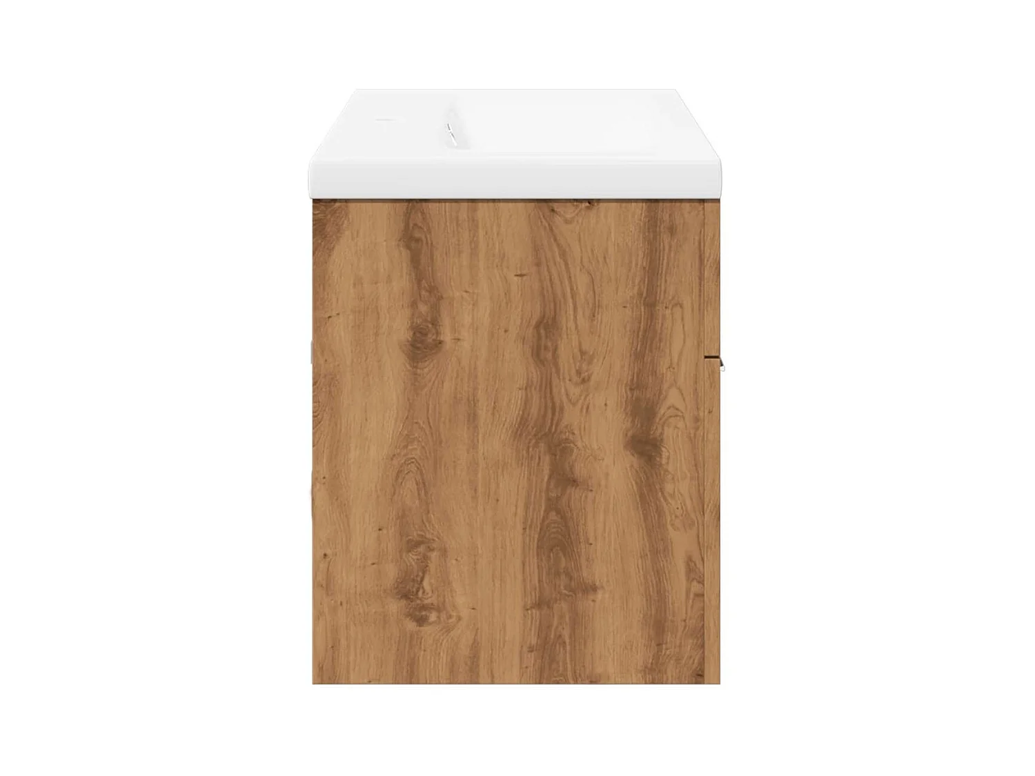 Conjunto de muebles de baño de 2 piezas de madera de ingeniería