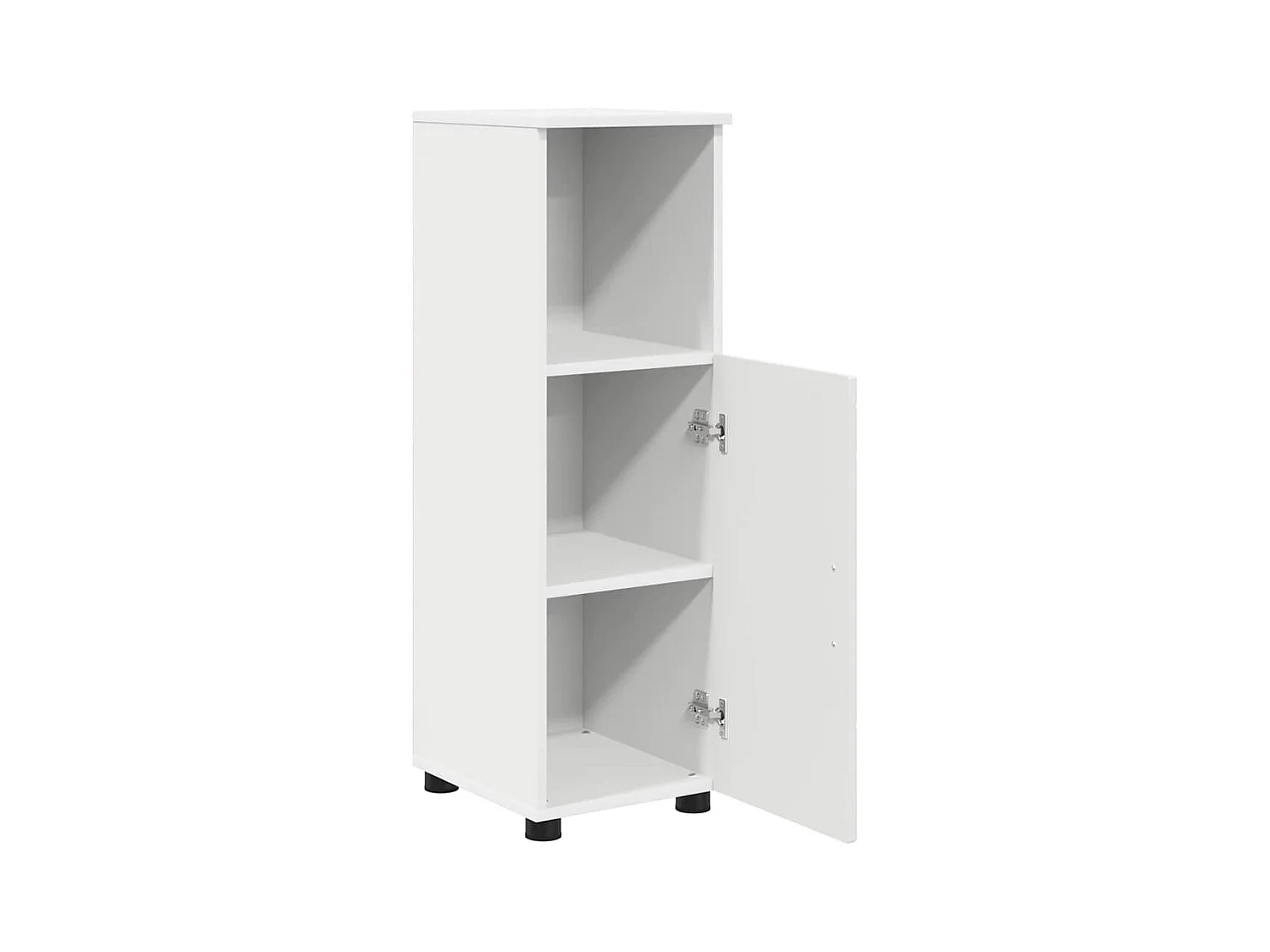 Ensemble de mobilier de salle de bain avec tiroir 3 pcs Blanc
