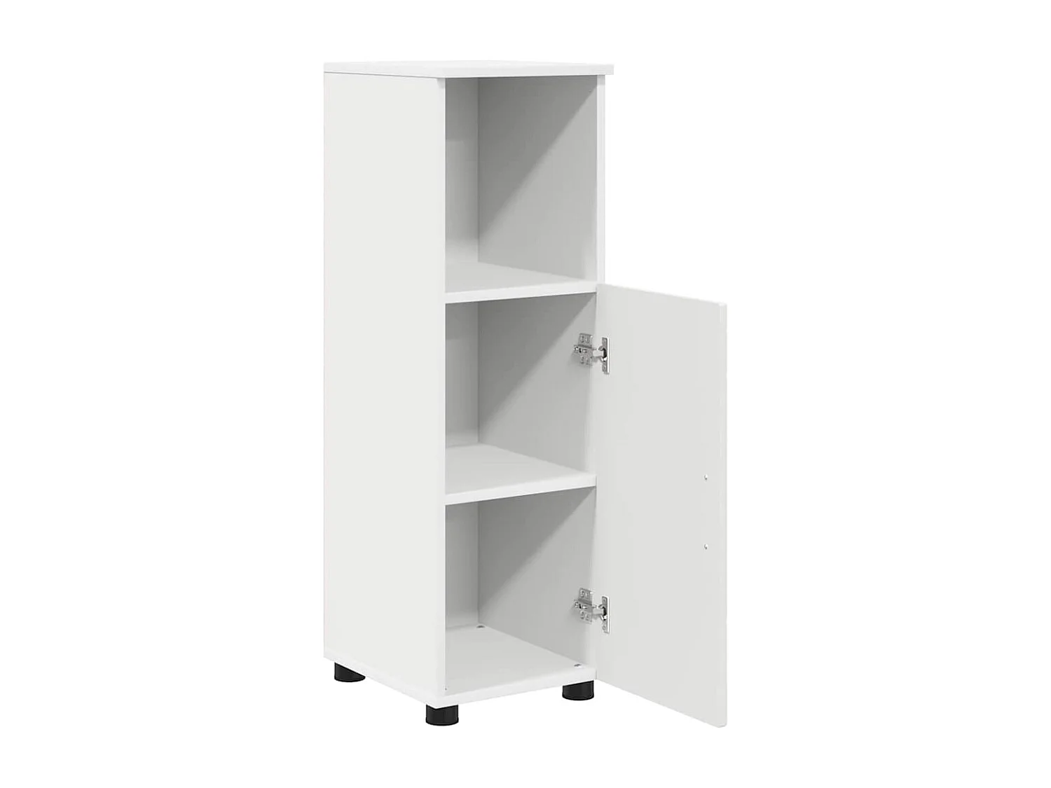 Ensemble de mobilier de salle de bain avec tiroir 3 pcs Blanc