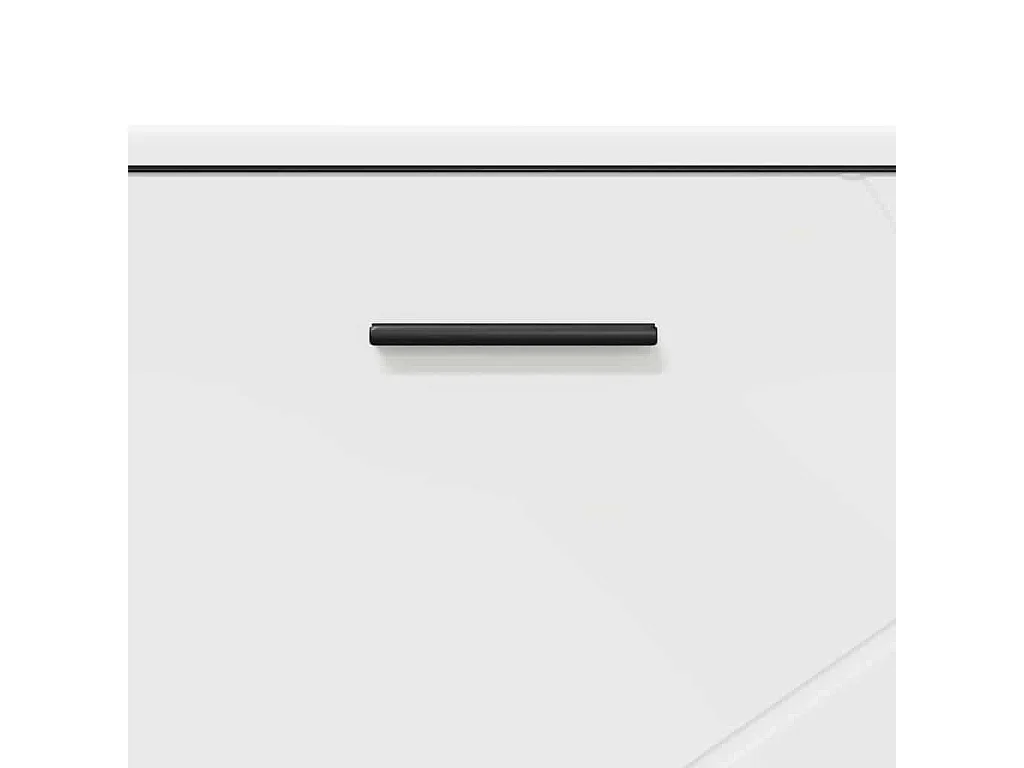 Set di mobili da bagno con cassetto 3 pezzi Bianco