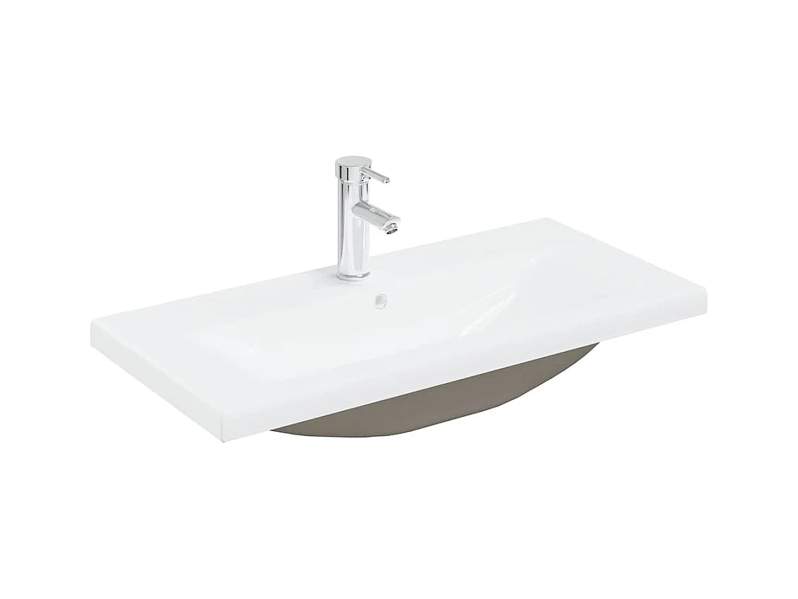 Mobile lavabo da bagno con lavabo e rubinetto integrati