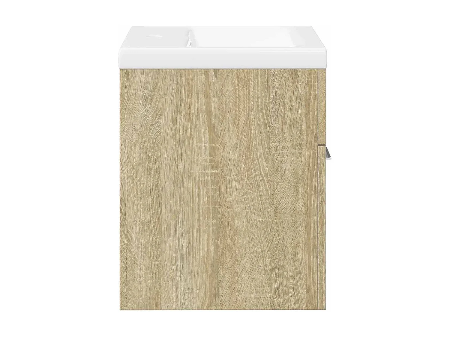 Ensemble de meubles de salle de bain 2 pcs chêne sonoma