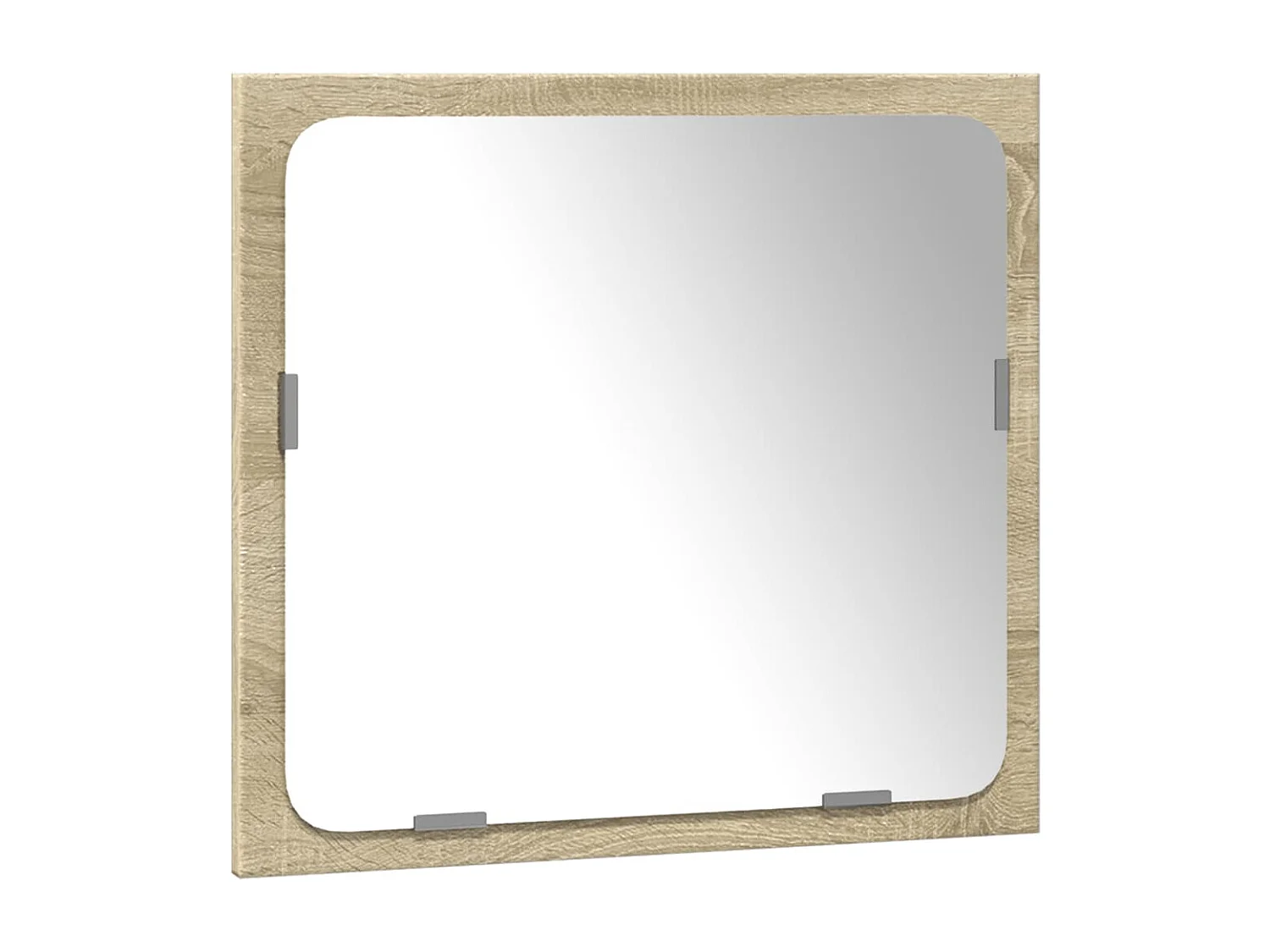 Conjunto de muebles de baño de 3 piezas roble sonoma