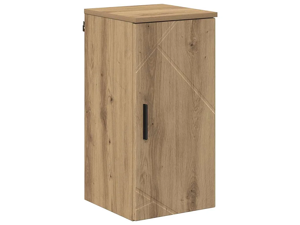 Ensemble de mobilier de salle de bain 5 pcs chêne artisanal