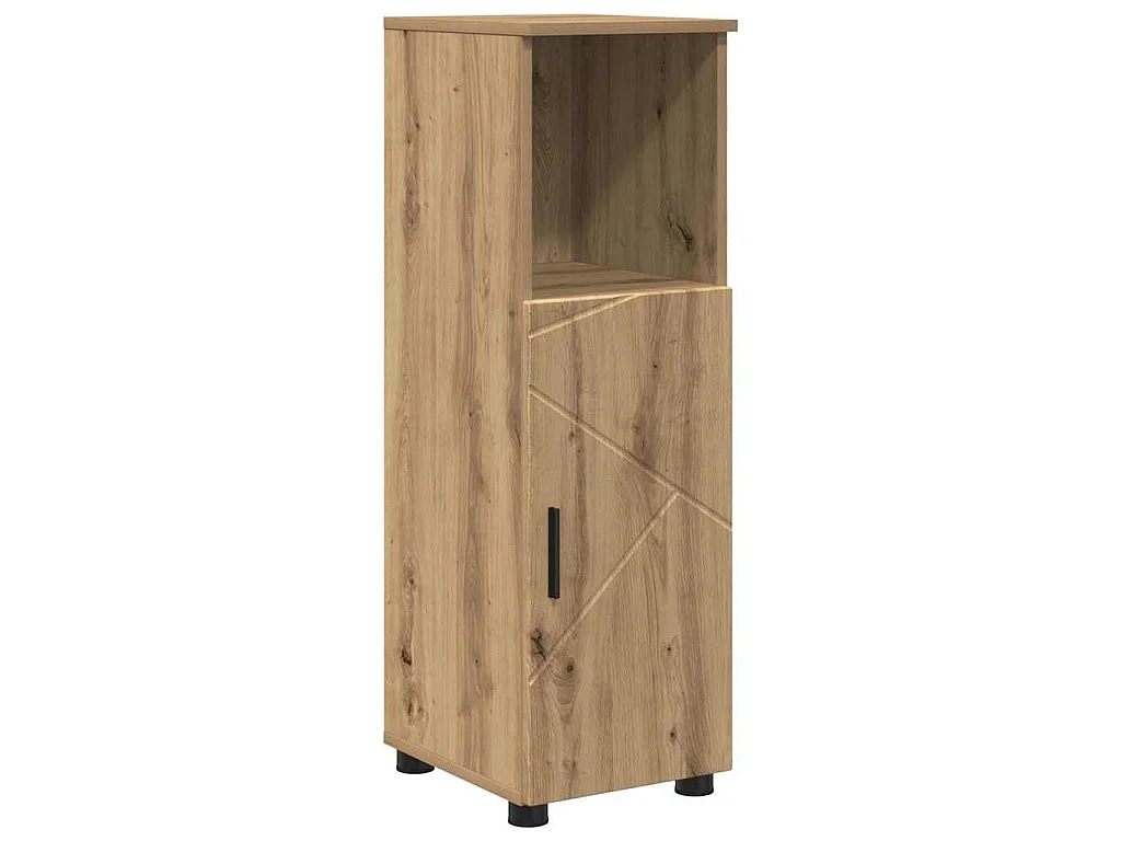Ensemble de mobilier de salle de bain 5 pcs chêne artisanal