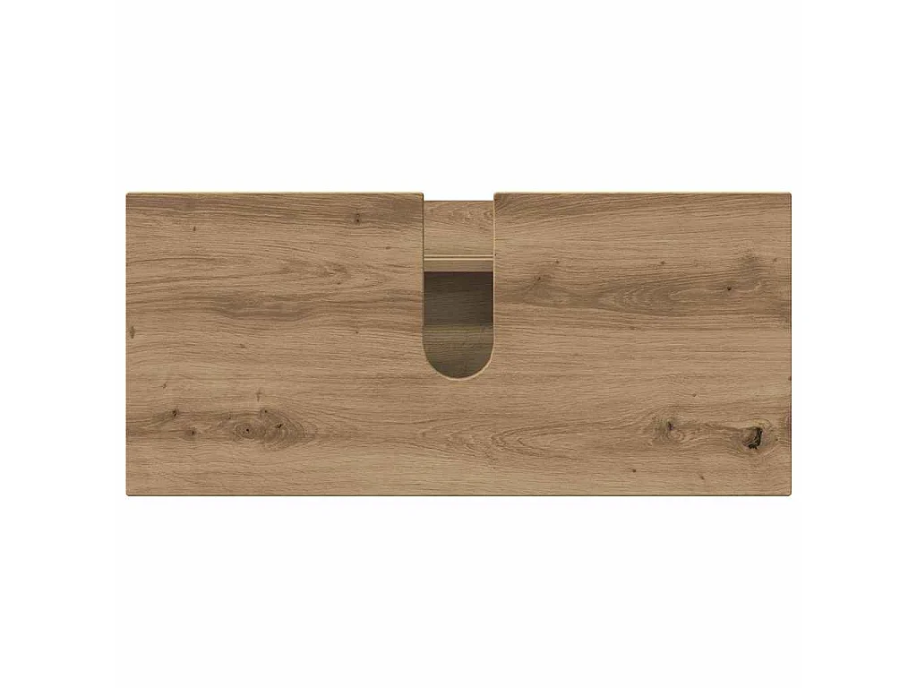 Ensemble de mobilier de salle de bain 5 pcs chêne artisanal